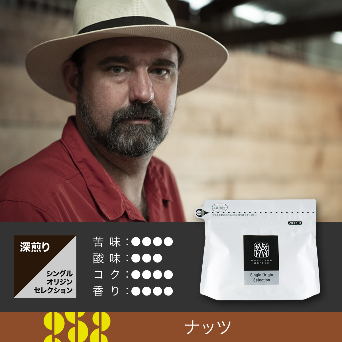 グアテマラ テオドロ・エンヘルハート パカマラ ウォッシュト 深煎り